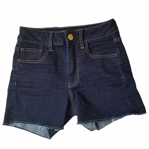 American Eagle Women’s Hi-Rise Super Stretch Jean Shorts - Size 2